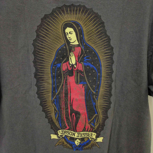 エヌエイチエス NHS VINTAGE Santa Cruz NHS Pray for Me Jason Jessee T-shirt メンズ