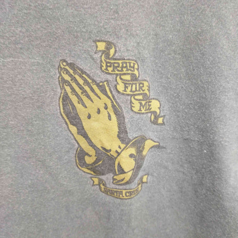 エヌエイチエス NHS VINTAGE Santa Cruz NHS Pray for Me Jason Jessee T-shirt メンズ