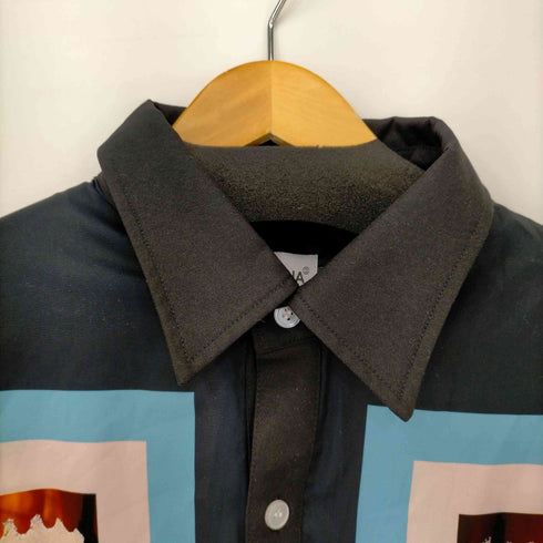 フメイ WANNA STAMP LS SHIRTS JET BLACK長袖シャツ メンズ JPN:XL