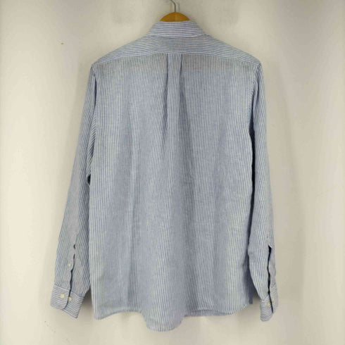 ブルックスブラザーズ BROOKS BROTHERS REGENT FIT ロンドンストライプ リネンシャツ メンズ JPN:M