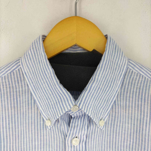 ブルックスブラザーズ BROOKS BROTHERS REGENT FIT ロンドンストライプ リネンシャツ メンズ JPN:M