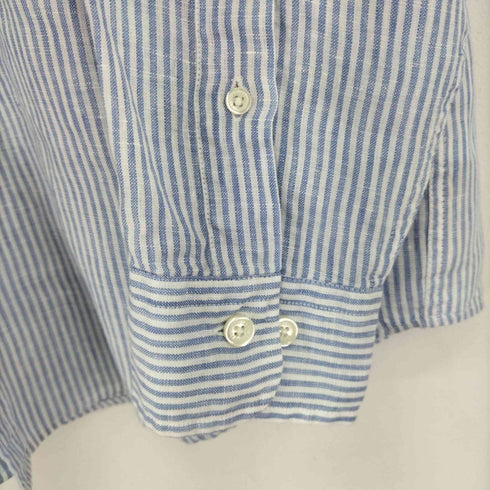 ブルックスブラザーズ BROOKS BROTHERS REGENT FIT ロンドンストライプ リネンシャツ メンズ JPN:M