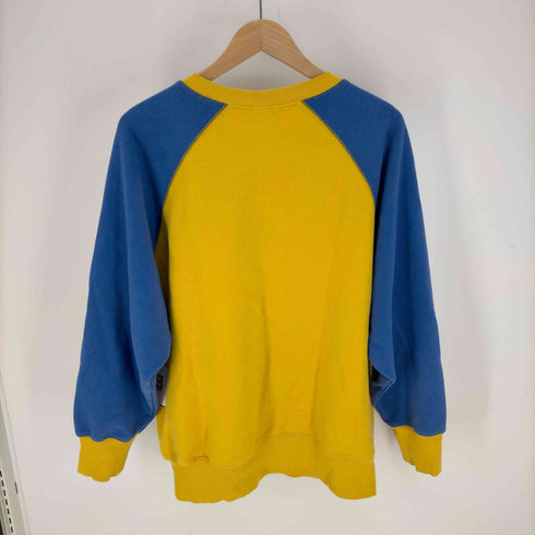 フリークスストア FREAKS STORE 22SS フロッキープリント ラグランクルーネック スウェット メンズ FREE