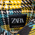 ザラ ZARA フラップポケット チェック シャツジャケット メンズ import:M