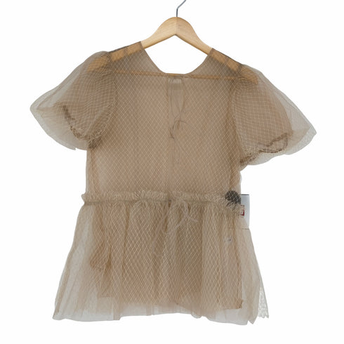 メゾンスペシャル MAISON SPECIAL 2way Hard Tulle Top レディース FREE