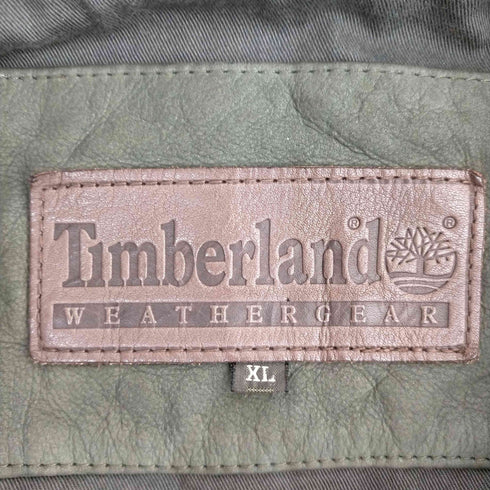 ティンバーランド Timberland WATER WATERPROOF LEATHER レザー バギーズジャケット メンズ import:XL