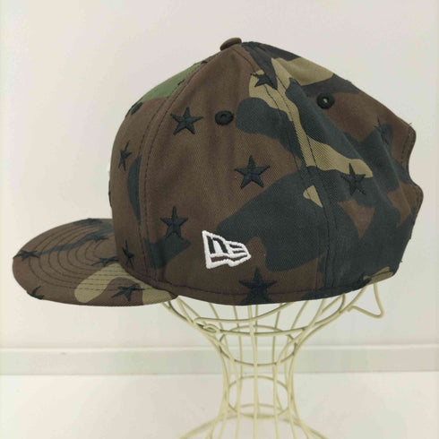ニューエラ NEWERA 59FIFTY STARS カモ柄 ベースボールチームキャップ メンズ L/XL