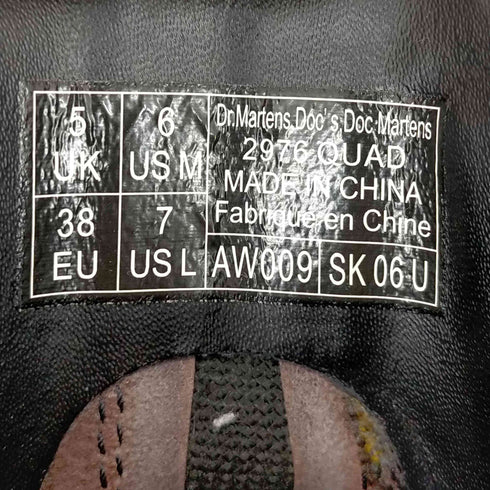 ドクターマーチン Dr.Martens QUAD チェルシーブーツ レディース EUR:38