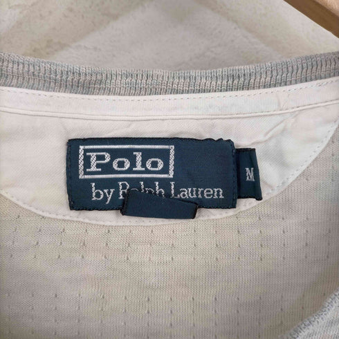 ポロバイラルフローレン Polo by RALPH LAUREN オートミール ヘンリーネックカットソー メンズ import:M