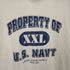 フルギ murina USA製 PROPERTY OF US.NAVY クルーネックTシャツ メンズ import:M