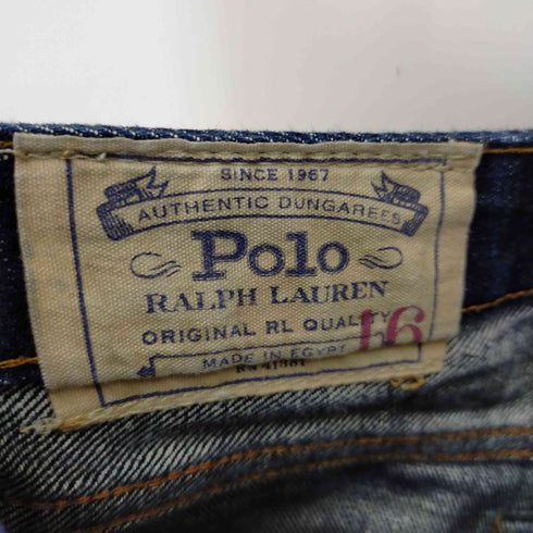 ポロラルフローレン POLO RALPH LAUREN スリムフィット インディゴテーパードデニム レディース 160/68