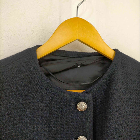 ザラ ZARA メタルボタン ツイードジャケット レディース import:XS