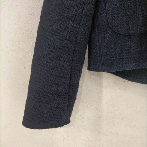 ザラ ZARA メタルボタン ツイードジャケット レディース import:XS