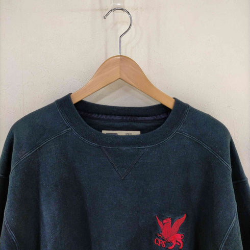 ラッセルアスレチック RUSSELL ATHLETIC PRO COTTON CFS グリフィン刺繍 前V クルーネックスウェット メンズ import:L