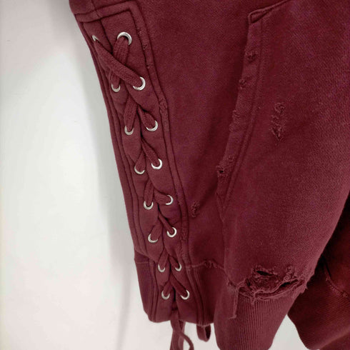 フェイスコネクション FAITH CONNEXION 18AW サイドレースクラッシュジップパーカー メンズ import:S