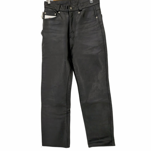 ショット Schott MADE IN USA カウレザーバイカーパンツ メンズ 30
