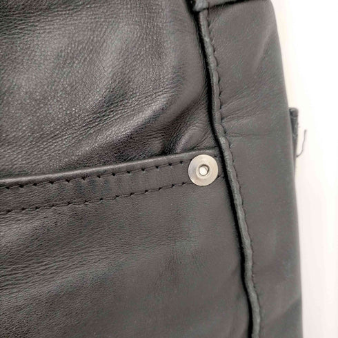 ショット Schott MADE IN USA カウレザーバイカーパンツ メンズ 30