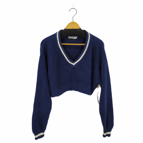 クロップドチルデンニット レディース ONE SIZE