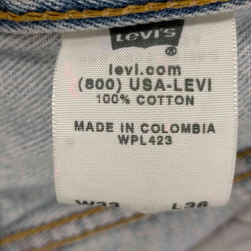 リーバイス Levis 501 コロンビア製 ボタン裏689 ボタンフライ メンズ W33
