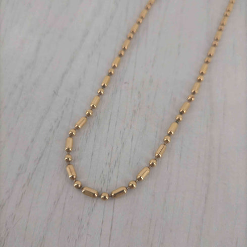 ボールチェーンネックレウス メンズ