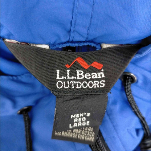 エルエルビーン L.L.Bean 00S バングラディッシュ製 企業刺繍 アノラックジャケット メンズ JPN:L