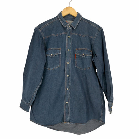 ラッキーストライク LUCKY STRIKE ウエスタンデニムシャツ メンズ JPN:M