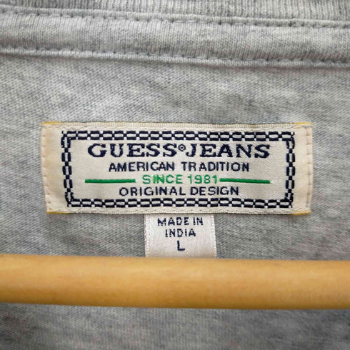 ゲス GUESS フロントプリントクルーネックTシャツ メンズ L