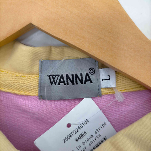 フメイ WANNA IN BLOOM STRIPE RUGGER SHIRTS メンズ JPN:L