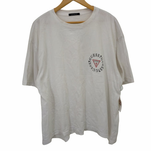 ゲス GUESS バックプリントクルーネックTシャツ メンズ L