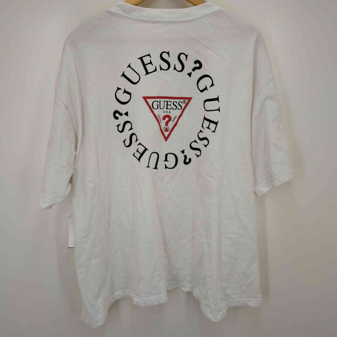 ゲス GUESS バックプリントクルーネックTシャツ メンズ L