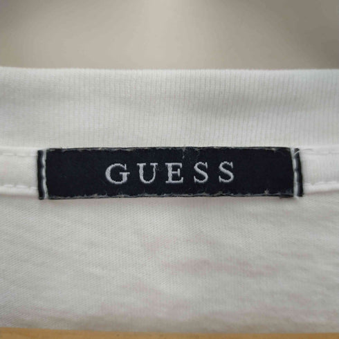 ゲス GUESS バックプリントクルーネックTシャツ メンズ L
