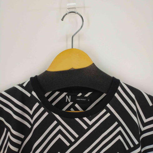 ノーブルプロダクト NOBLE PRODUCT 幾何学模様カットソー Tシャツ メンズ JPN:M