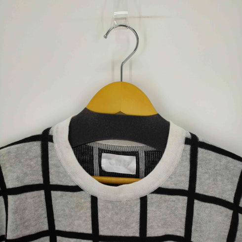 エルエイチピー LHP 格子柄コットンリネンTシャツ メンズ JPN:M