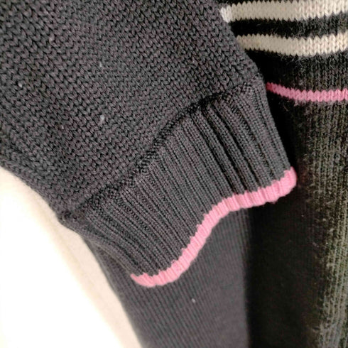 バーバリーブラックレーベル BURBERRY BLACK LABEL ニットブルゾン メンズ JPN:3
