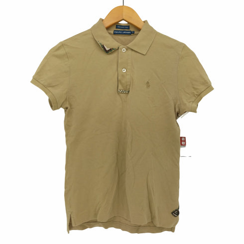 ラルフローレン RALPH LAUREN THE SKINNY POLO ポニー刺繍 ビーズデザイン ポロシャツ レディース JPN:S