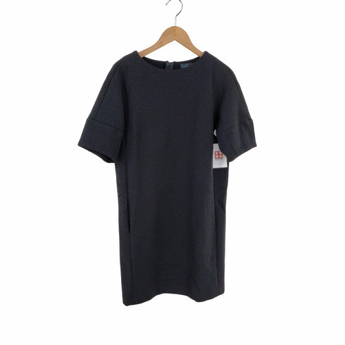 ダニエルエシュテル DANIEL HECHTER バックジップ総柄ワンピース レディース JPN:42