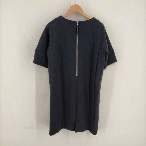 ダニエルエシュテル DANIEL HECHTER バックジップ総柄ワンピース レディース JPN:42