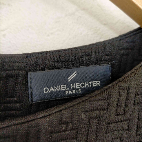 ダニエルエシュテル DANIEL HECHTER バックジップ総柄ワンピース レディース JPN:42