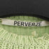 パーバーズ PERVERZE Wave Stripe Crash Knit Top レディース FREE