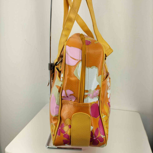 ロキシー ROXY 花柄 レザーハンドバッグ レディース