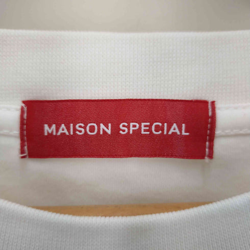 メゾンスペシャル MAISON SPECIAL クルーネック ショートスリーブTシャツ メンズ JPN:1
