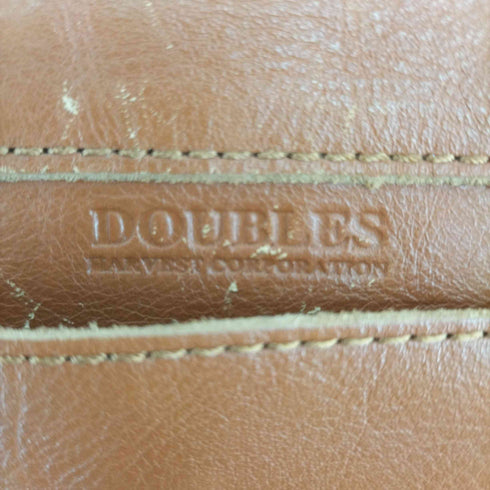 ダブルス DOUBLES レザーショルダーバッグ メンズ