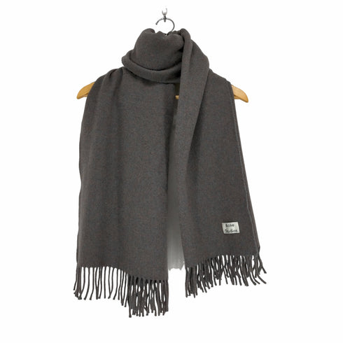 アクネストゥディオズ ACNE STUDIOS フリンジスカーフ グレーメランジ メンズ