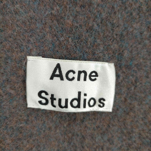 アクネストゥディオズ ACNE STUDIOS フリンジスカーフ グレーメランジ メンズ