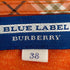 バーバリーブルーレーベル BURBERRY BLUE LABEL ロゴ刺繍 切替半袖 チュニックワンピース レディース 38