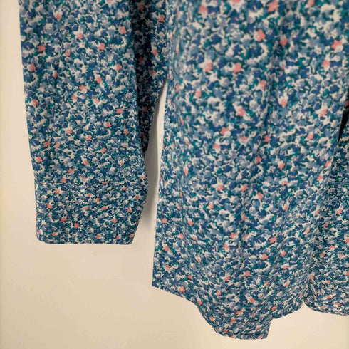 ブラックレーベルクレストブリッジ BLACK LABEL CRESTBRIDGE 花柄 長袖シャツ メンズ L