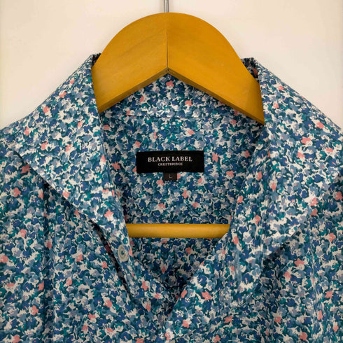 ブラックレーベルクレストブリッジ BLACK LABEL CRESTBRIDGE 花柄 長袖シャツ メンズ L