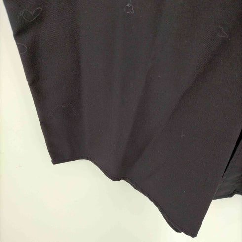 ブラックレーベルクレストブリッジ BLACK LABEL CRESTBRIDGE リブ切替 ボタンダウン半袖シャツ メンズ LL