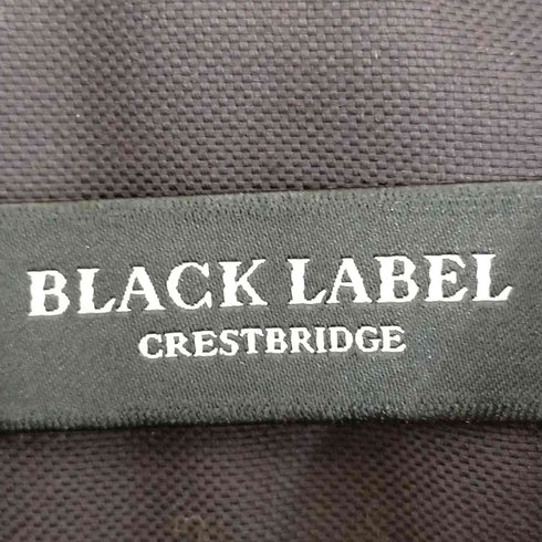 ブラックレーベルクレストブリッジ BLACK LABEL CRESTBRIDGE リブ切替 ボタンダウン半袖シャツ メンズ LL