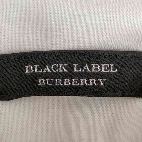 バーバリーブラックレーベル BURBERRY BLACK LABEL ロゴ刺繍 総柄 ボタンダウン長袖シャツ メンズ 3